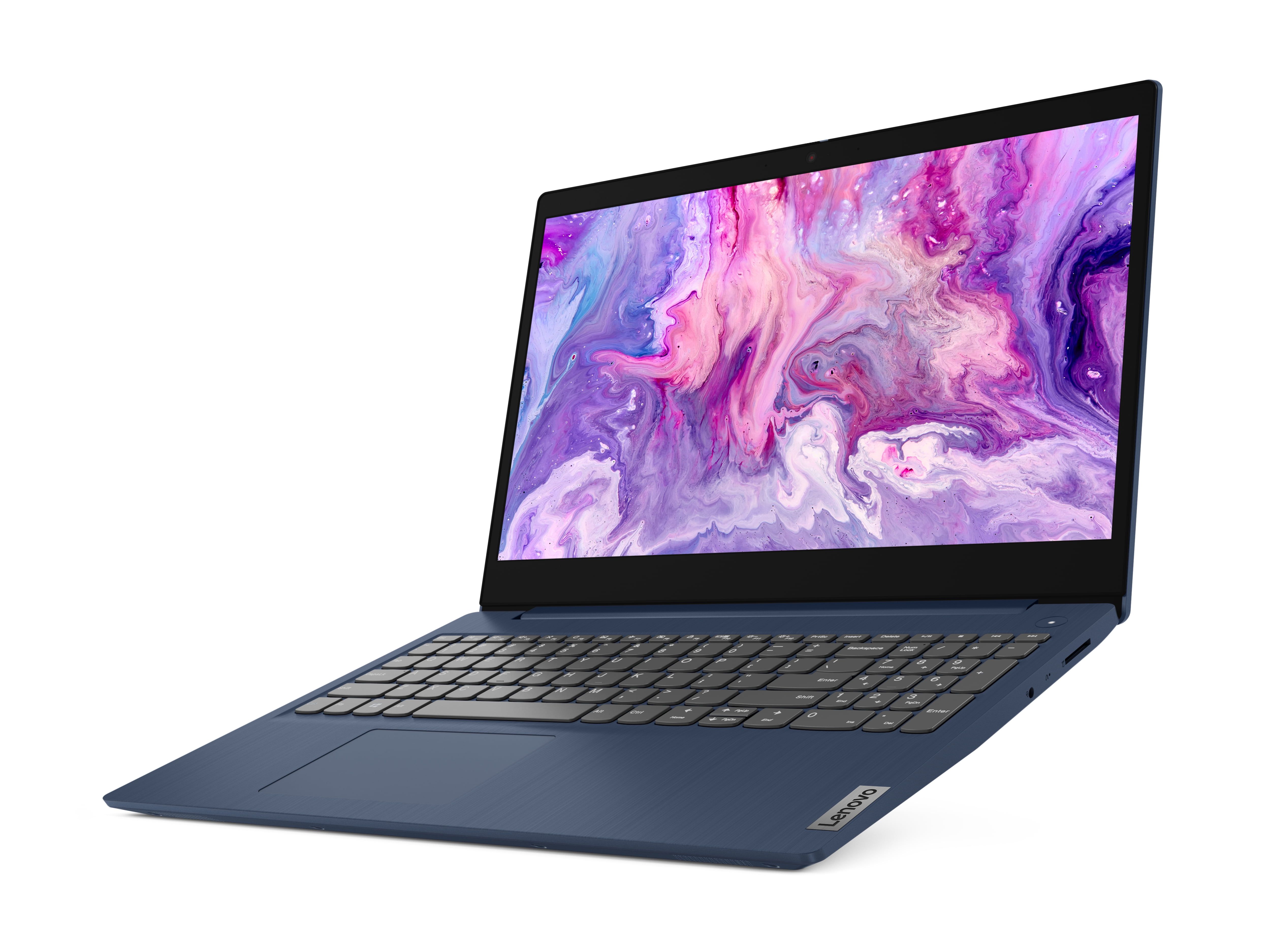 Lenovo IdeaPad 3 15 Laptop, Intel Core i3, 8GB RAM, 256GB SSD, Windows 10S,  Abyss Blue
